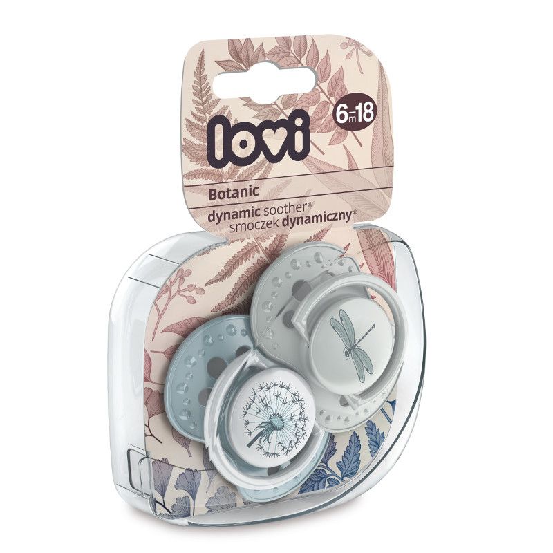 Силиконови залъгалки LOVI, Botanic, 2 бр., 6-18 м – 5
