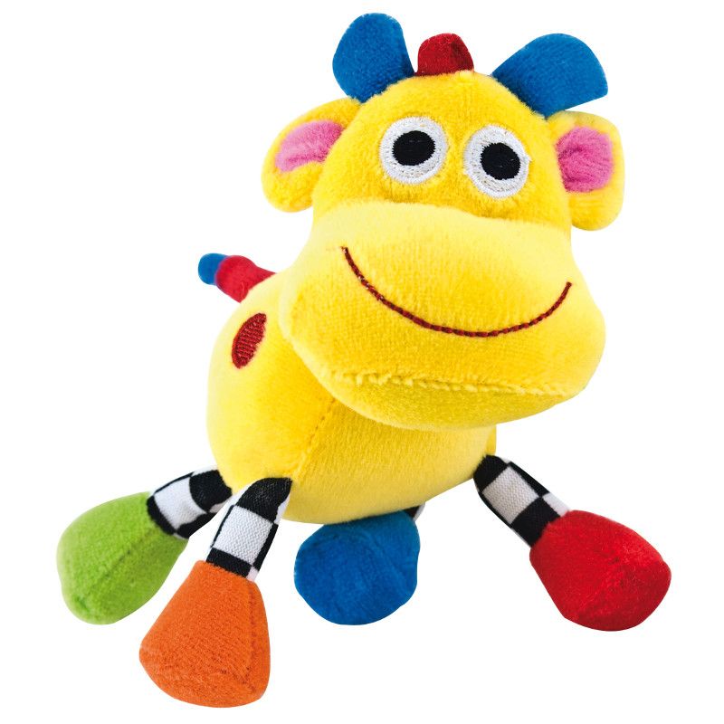 Мека играчка с дрънкалка Canpol babies, Crazy Animals