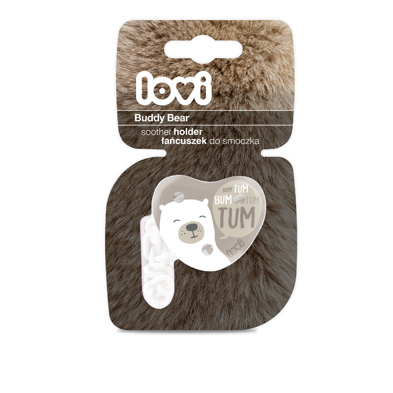 Клипс за залъгалка LOVI, Buddy Bear – 2