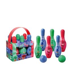 Душ гел шампоан- игра на боулинг PJ Masks- 6бр. х 100мл. и 2бр топки