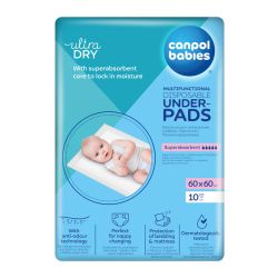 Мултифункционални подложки 60х60 Canpol babies,10 бр.