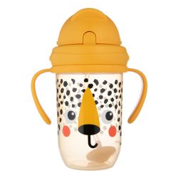 Неразливаща се чаша със сламка Canpol babies,BabiesBoo,270 мл.