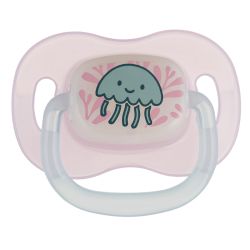 Силиконова залъгалка-черешка Canpol babies, Love&Sea, 18м.+