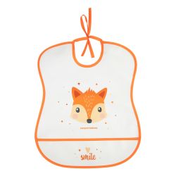 Лигавник с подложка Canpol babies, "Cute Animals", лисиче