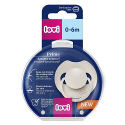 Силиконова динамична залъгалка Prime Coconut, Lovi, 0-6 м