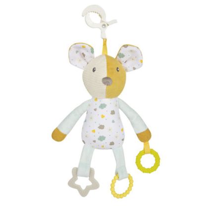 Мека играчка с чесалка Canpol babies, Mouse