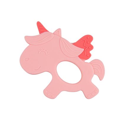Силиконова чесалка Canpol babies, Unicorn, розова