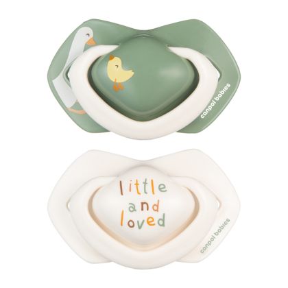 Симетрични залъгалки Canpol babies, Goose, 0-6м.