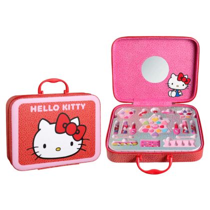 Детски козметичен комплект в куфарче Hello Kitty