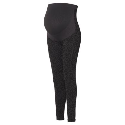 Безшевен клин за бременни Noppies, Cara Leopard- Forged Iron