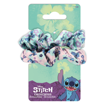 Скрънчи ластици за коса Stitch- 2 бр.