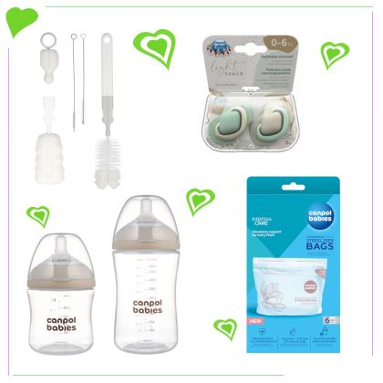Комплект Canpol babies, Natural