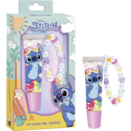 Комплект гривна и гланц за устни Stitch