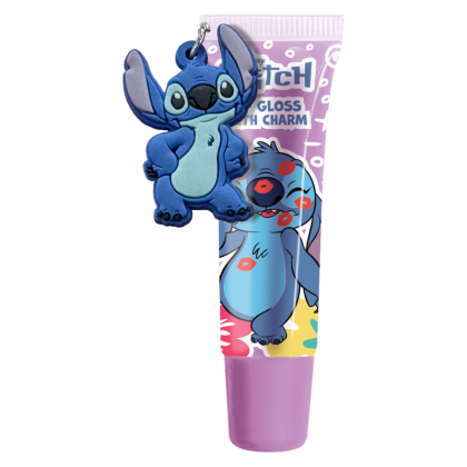 Гланц за устни с талисман Stitch, purple
