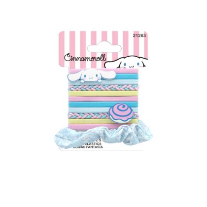 Ластици за коса с украшение Cinnamoroll- 12 бр.