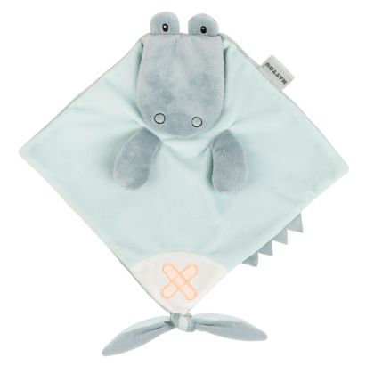Мека играчка - одеялце Nattou, крокодил