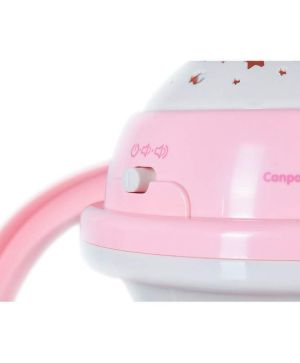 Музикална въртележка с проектор Canpol babies, розова