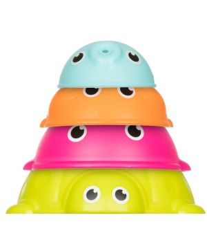 Комплект от креативни играчки за баня с "дъжд" Canpol babies, OCEAN - 4бр.