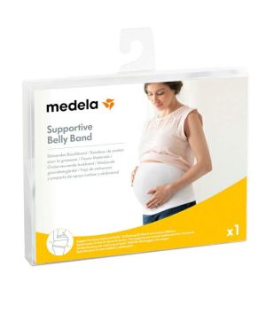 Поддържащ колан за бременни Medela, S, бял