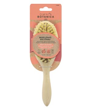 Дървена четка за коса с ресни от сизал Omnia Botanica		