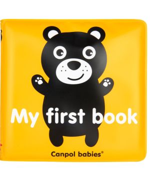 Мека гумена книжка за игра със свирка Canpol babies, 6м+