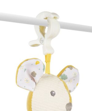 Мека играчка с чесалка Canpol babies, Mouse