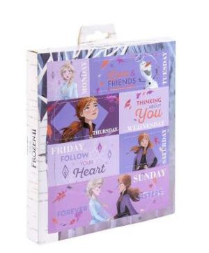 Комплект аксесоари Frozen - Календар със 7 подаръка