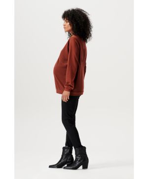 Пуловер за бременност и кърмене с дълъг ръкав Noppies, Ponca 