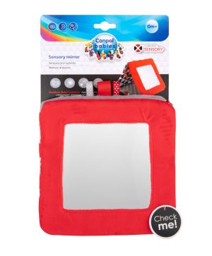 Контрастна играчка огледало Canpol babies, SENSORY TOYS