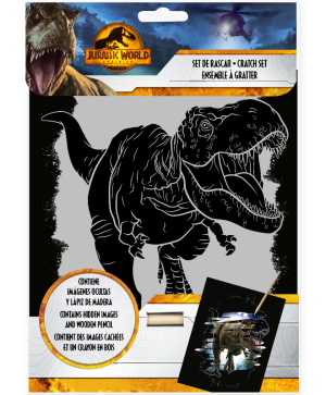 Скреч-арт комплект Jurassic World