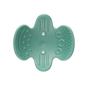 Сензорна дрънкалка с чесалка Canpol babies, 0м+, зелена