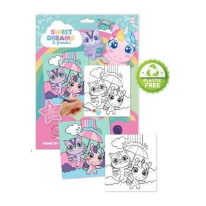 Комплект за оцветяване Kids Licensing, Sweet Dreams