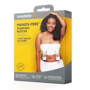 Бюстие за лесно изцеждане Medela, Hands-free™, L