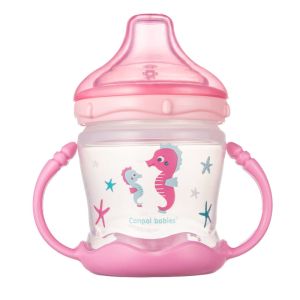 Чаша с мек накрайник Canpol babies, Sweet fun, 180 мл.,9м+