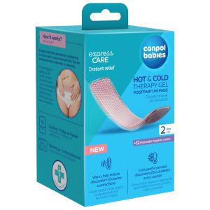 Гел компреси за след раждане за терапия Canpol babies, 2 бр.