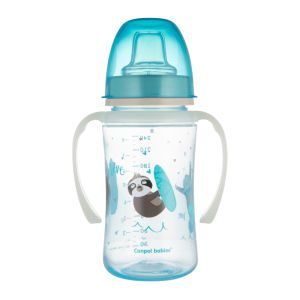 Неразливаща се чаша с мек накрайник Canpol babies, 240мл., 6м+