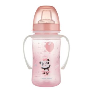 Неразливаща се чаша с мек накрайник Canpol babies, 240мл., 6м+