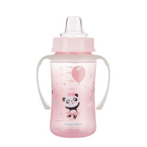 Неразливаща се чаша с мек накрайник Canpol babies, 240мл., 6м+