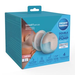 Двойна интелигентна помпа за кърма Canpol babies, SmartSense