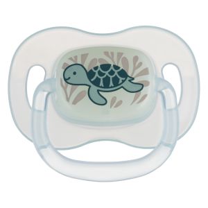 Силиконова залъгалка-черешка Canpol babies, Love&Sea, 18м.+