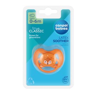 Каучукова залъгалка-черешка  Canpol babies,  Animals, 0-6м.