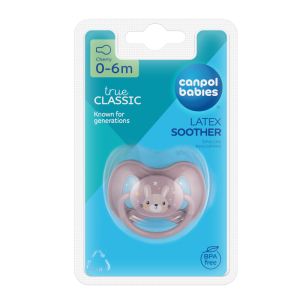 Каучукова залъгалка-черешка Canpol babies, Animals, 0-6м