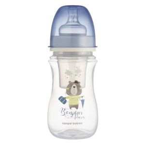 Антиколик шише Canpol babies, BONJOUR PARIS, 240мл.