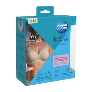Сутиен за кърмене и изцеждане Canpol babies, MumFIT, M