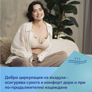 Сутиен за кърмене и изцеждане Canpol babies, MumFIT, L