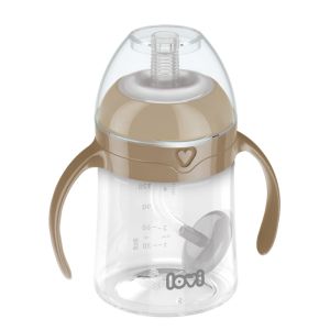 Чаша със сламка Lovi, Beginner, 150 мл., 6m.+