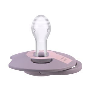 Силиконови динамични залъгалки Prime Lilac, Lovi, 18 м+