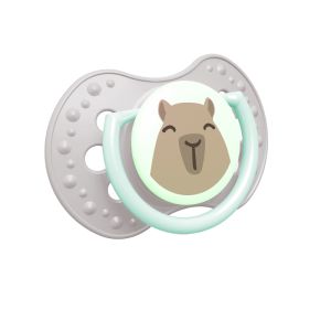 Силиконови залъгалки CapiChill Boy, Lovi, 2бр, 6-18м