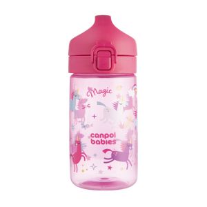Шише Canpol babies Junior- 400мл., 2,5г+, розово