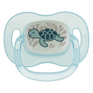 Силиконова залъгалка-черешка Canpol babies, Love&Sea, 0-6м.